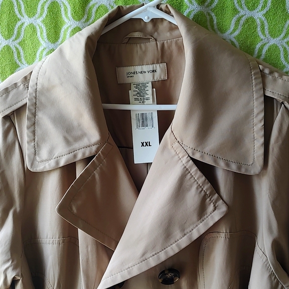 Jones New York New with tags Trench Coat - Picture 2 of 7